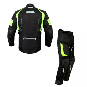 Traje de Motociclista de Dos Piezas de Cuero Vacuno Genuino, de Alta Calidad, para Motociclistas Urbanos - Product Image 2