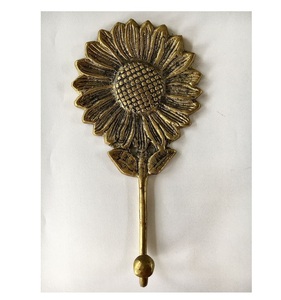 Métal antique de haute qualité décor à la maison dessus de table meilleure vente crochets muraux nouveau Design forme de palmier - Product Image 2