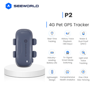 <span class=keywords><strong>Traceur</strong></span> <span class=keywords><strong>GPS</strong></span> 4G LTE pour animaux de compagnie <span class=keywords><strong>avec</strong></span> modes intelligents multiples, alarme de géolocalisation pour chats et chiens de chasse, équipé des modes de positionnement Beidou, Glonass et LBS - Product Image 2