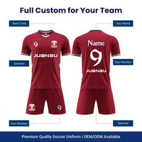 Maillots de football personnalisés pour équipes, sublimation polyester mesh avec logo, nom et numéro, vente en gros OEM