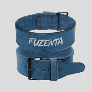 Cinturón de Levantamiento de Pesas de Cuero Genuino con Diseño de Camuflaje, Cinturón de Soporte Lumbar para Gimnasio, Entrenamiento de Fuerza y Peso Muerto - Product Image 4