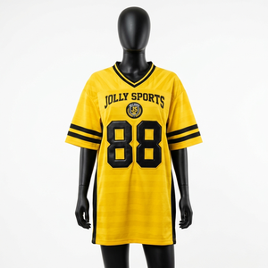 190 GSM Breathable Polyester <b>Mesh</b> Pink Women Football Dress Jersey Black Shoulder Panels DTF Logo Women Football Jersey - Product Image 2