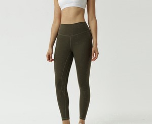 Women Fitness Leggings wholesale rate custom made anti wrinkle best material hot selling cheap rate Seamless High Waist leggings - Product Image 6