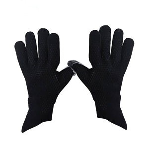Gants de gardien de but en cuir personnalisés Blanc Rouge Noir Impression éclaboussures Respirant Antidérapant Durable Imperméable Gants de football à doigts complets - Product Image 6