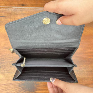 กระเป๋าคลัทช์หนังวัวแบบถือพร้อมลายดอกไม้สไตล์ใหม่สำหรับผู้หญิงกระเป๋าคลัทช์หนังวัวพร้อมสำเนียงเทอร์ควอยซ์สไตล์ตะวันตก - Product Image 6