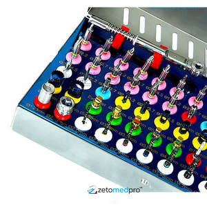 Kit Universal de Implantes Dentales, Expansor Óseo, Juego de Brocas Cónicas, Juego de 50 Piezas, Kits de Implantes Dentales - Product Image 3