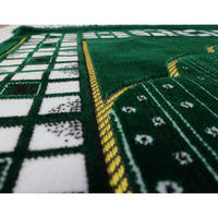 Tapis de prière musulman pour enfants, dernier design, haute qualité, personnalisable, en laine et mousse, à carreaux ou uni, confortable, antidérapant, imprimé numériquement, mignon