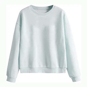 Venta al por mayor personalizado impreso polar cuello redondo sudaderas ropa de mujer algodón/poliéster invierno ropa Formal para hombres mujeres frente - Product Image 4
