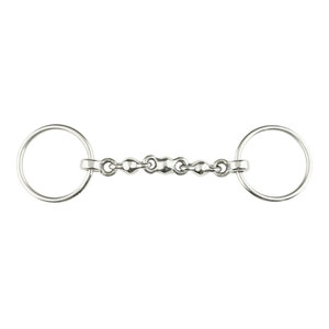 Waterford Loose Ring Horse Bit Acier inoxydable | Mèche d'entraînement équestre pour l'équitation anglaise et occidentale - Product Image 1