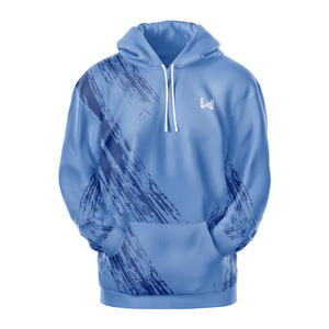 Sweat-shirts à capuche surdimensionnés personnalisés pour hommes W4G, respirants, en polyester et coton, séchage rapide, de haute qualité - Product Image 5