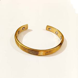 Vente en gros de bracelets de mode bohème en laiton pour femmes et filles cadeau de fête de l'Inde GC-BL-103 - Product Image 1