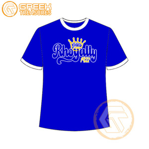 Vente en gros de t-shirt Sigma Gamma Rho pour femmes vêtements de sororité jersey de coton t-shirt respirant de haute qualité vêtements grecs pour femmes - Product Image 6