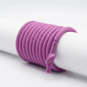 Embouts de lacets plats en plastique imprimés de haute qualité pour le sport, vente en gros |   Extrémités enduites personnalisées avec logo pour cordons de sweats à capuche, sacs et vêtements - Product Image 3