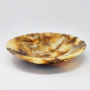 Resina EPOXY HECHA A MANO DE CALIDAD DECORATIVA Con Cuencos Mango Madera Ensalada Servidor Tazón Diseño moderno y Fiestas DE BODA DE LA India - Product Image 2