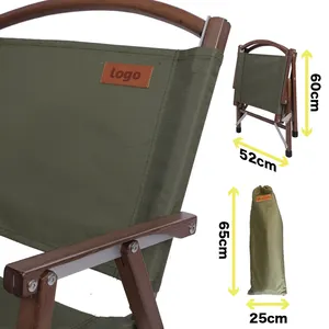 Folding Camping Wood Chair Of Outdoor Picnic Yard Living Room