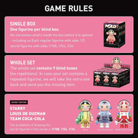 POPMART Mega Space Molly Generasi Ketiga PVC Blind Box Toys 100% Seri Figur Lucu Koleksi Misterius Model