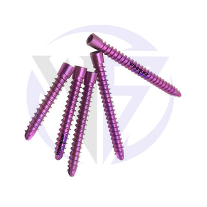5 Piezas de Tornillos de Bloqueo de Titanio HC de 2.4mm, Implantes Ortopédicos Veterinarios para Cirugía de Perros y Mascotas - Product Image 1