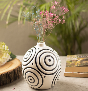 แจกันเซรามิกสีชมพูสวยงามมีดีไซน์ลายดอกไม้วาดด้วยมือมีดอกโบตั๋นสีแดงขนาดใหญ่วางจำหน่ายในราคาขายส่ง - Product Image 4