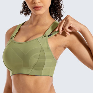 Sujetador deportivo de yoga ajustable de alta calidad OEM para mujer, cómodo, sin costuras, gimnasio, correr, ropa activa, transpirable, de talla grande XL - Product Image 2