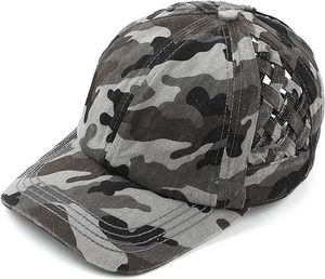Wholesale Custom Made 5-Panel Baseball <b>Hat</b> 100% Polyester Breathable <b>Waterproof</b> Terry Fabric Adjustable Camouflage Pattern - Product Image 1