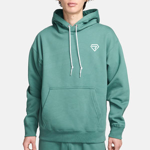 Sweat-shirt à capuche épais 320 g/m² pour homme, sans cordon, personnalisable, effet vieilli, vierge, délavé à l'acide, coupe classique, imperméable - Product Image 1