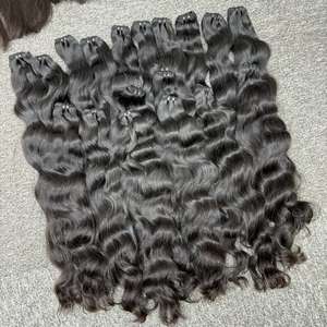 Extensiones de Cabello Humano Virgen Vietnamita Natural Liso de Alta Calidad, Doble Trama, Súper Doble Extracción, Todo Tipo - Product Image 5