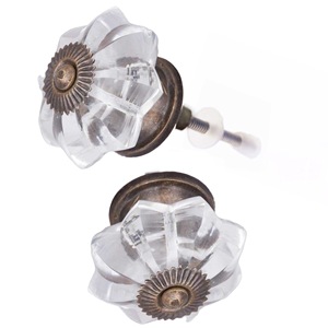 European Luxury Crystal Melon Knobs Modern Design Cabinet Drawer & <b>Door</b> Handle & Pull <b>for</b> Wardrobe Kitchen Bedroom Bathroom - Product Image 2