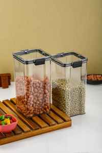 หนัก1700มล. ภาชนะล็อคแบบสุญญากาศกันรั่ววางซ้อนกันได้เหมาะสำหรับห้องครัวและใช้ในสำนักงาน - Product Image 4