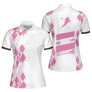 2025 nouveau arrivé meilleur prix qualité Durable Sublimation conception Unique personnalisée pour les polos pour femmes - Product Image 1