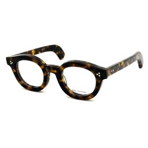 Montura óptica redonda cuadrada de caparazón de tortuga marrón premium - Product Image 5