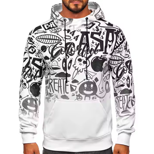 เสื้อมีฮู้ดแบบซับลิเมชันของผู้ชายสินค้ามาใหม่มีสี/ขนาดแตกต่างกันปรับแต่งได้สำหรับผู้ชาย - Product Image 3