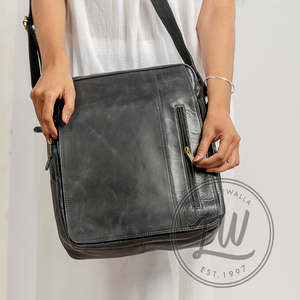 LW Trending Luxury Black Women's Cross Body Messenger Bag Adjustable <b>Strap</b> <b>Shoulder</b> Bag Fashionable for Summer - Product Image 2