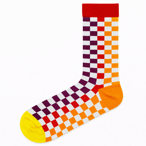 Chaussettes fantaisie en fibres durables, antibactériennes, résistantes aux odeurs, motifs artistiques colorés, toucher doux, qualité supérieure - Product Image 5