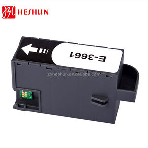 HESHUN T3661 3661 EPMB1 Boîte <span class=keywords><strong>de</strong></span> <span class=keywords><strong>Maintenance</strong></span> d'encre pour <span class=keywords><strong>Epson</strong></span> EP-50V PX-S5010 EP-879 EP-880 EP-881 EP-882 Imprimante Wase Réservoir d'encre T3661 - Product Image 2