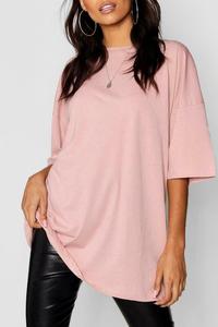 Camisetas de gran tamaño para niñas y mujeres, ropa sexy con logotipo personalizado impreso, cuello redondo, venta al por mayor - Product Image 2
