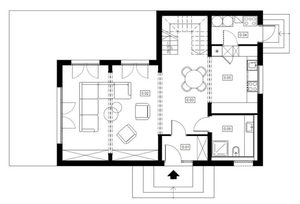Cómoda casa completamente lista prefabricada ensamblada por módulos diseño moderno KIVLU - Product Image 3