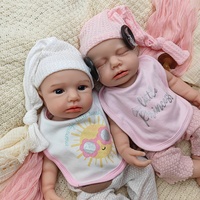 Muñecas Reborn de Silicona Realistas, Anatómicamente Correctas, con Boca Abierta, Cuerpo Completo de Silicona Suave, Muñeca Realista para Revendedores B2B