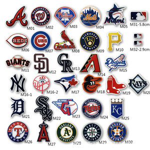 Écusson brodé thermocollant Willie Goode MLB pour casquettes en feutre non tissé - Product Image 2