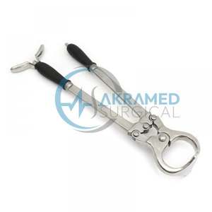 Instrumentos veterinarios de la llegada caliente-El mejor material Fuente de alimentación manual Fórceps de castración Base superior Instrumentos quirúrgicos en línea - Product Image 3