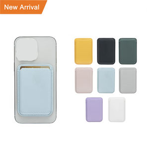 Portacarte portafoglio magnetico in pelle PU MagSafe per <span class=keywords><strong>iPhone</strong></span> 15 <span class=keywords><strong>14</strong></span> 16 13 12 <span class=keywords><strong>Pro</strong></span> <span class=keywords><strong>Max</strong></span> Mini Plus custodia per slot per schede animate IPad - Product Image 1