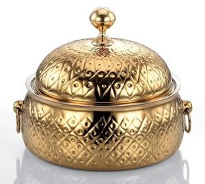 Olla caliente de acero inoxidable de doble cara con divisor para cocinar con dos sabores, perfecta para las noches familiares de hotpot - Product Image 3