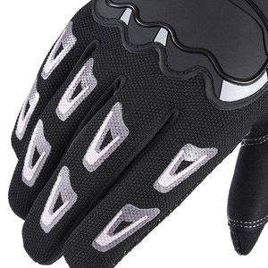 ถุงมือหนังขี่มอเตอร์ไซค์แบบระบายอากาศทำจากหนังวัว - Product Image 3