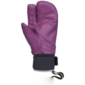 Gant Chopper en cuir intégral pour temps froid Mitaines d'hiver imperméables en cuir fendu pour hommes Gants résistants au froid - Product Image 6