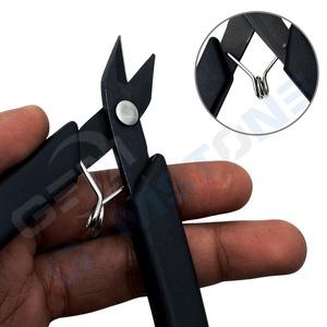 GEMSTONE ENTERPRISES 6 Pinces professionnelles pour la pose de kératine, en acier inoxydable, outil pour extensions de cheveux, logo personnalisé, durable - Product Image 4