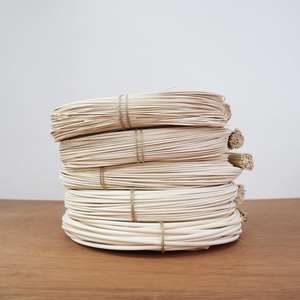 Vietnam round natural bleached unbleached rattan core material for <b>basket</b> <b>weaving</b> premium quality cheapest price - Product Image 5