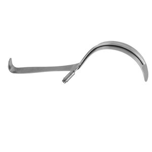 RETRACTORES DEAVER (19mm) Retractor abdominal Instrumento quirúrgico de plástico curvo Retractor Deaver de acero inoxidable - Product Image 1