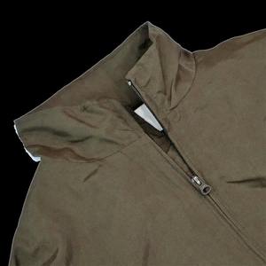 Chándales de nailon 100% con logotipo personalizado para hombre, conjunto de 2 piezas para correr, ropa de gimnasio para hombre, chándal cortavientos con cremallera de poliéster - Product Image 2