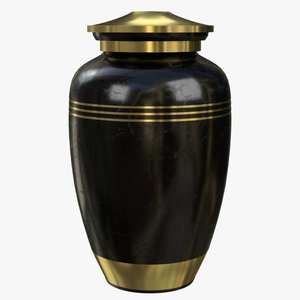 Cremation Memorial Adult American Style Metal <b>Urns</b> Burial Container Jar Pot <b>Large</b> Size - Product Image 5