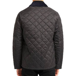 Doudoune matelassée d'hiver pour homme grande taille, col montant, avec motifs bulles sur le devant - Product Image 6