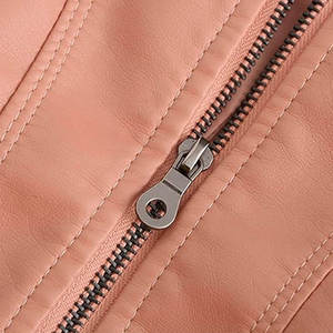 Veste en simili cuir pour femme pour une utilisation en toutes saisons, matière légère et confortable pour un port quotidien - Product Image 4